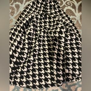 Sherpa houndstooth jacket